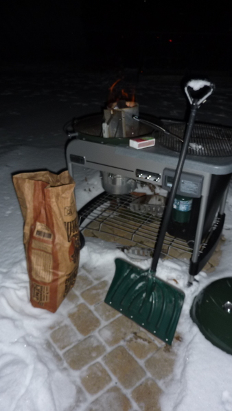 Image for New grill, new winter, same snow...