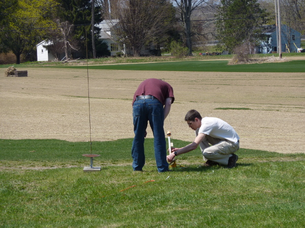 Image for Setting up the Tux rocket.